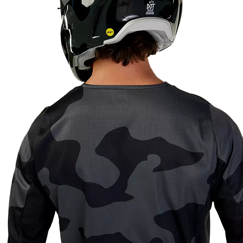 FOX Polera Moto 180 Bnkr Camo Negro - Image 6