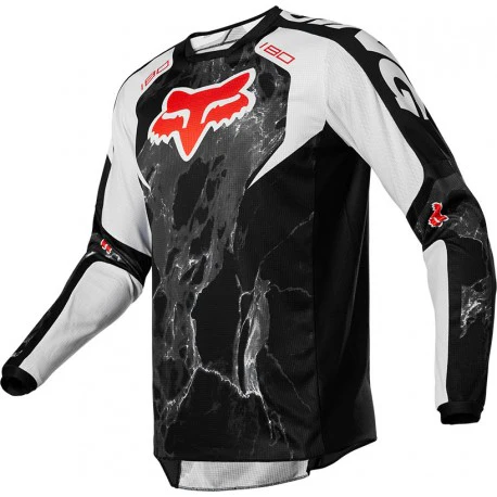 FOX Polera Moto 180 Karrera Negro - Image 2