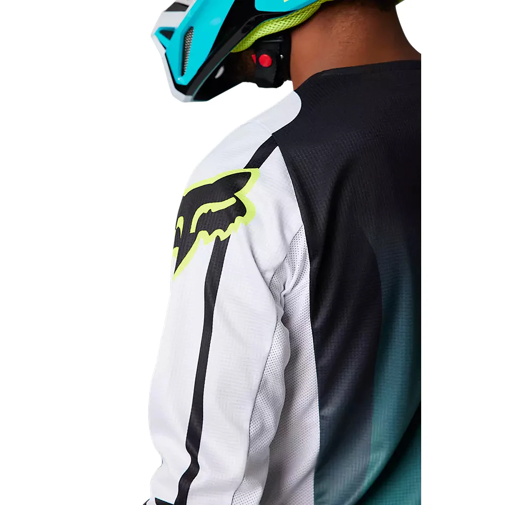 FOX Polera Moto 180 Leed Celeste/Blanco - Image 6