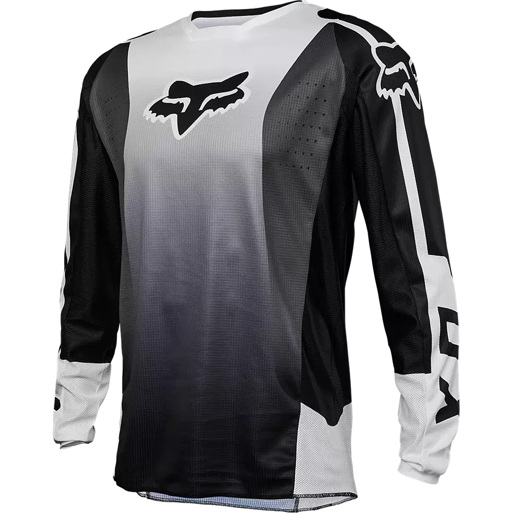 FOX Polera Moto 180 Leed Gris/Blanco - Image 3