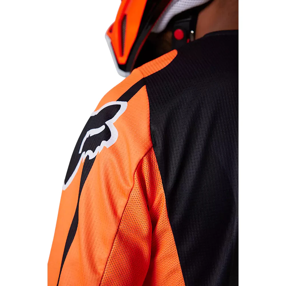 FOX Polera Moto 180 Leed Naranjo/Negro - Image 5