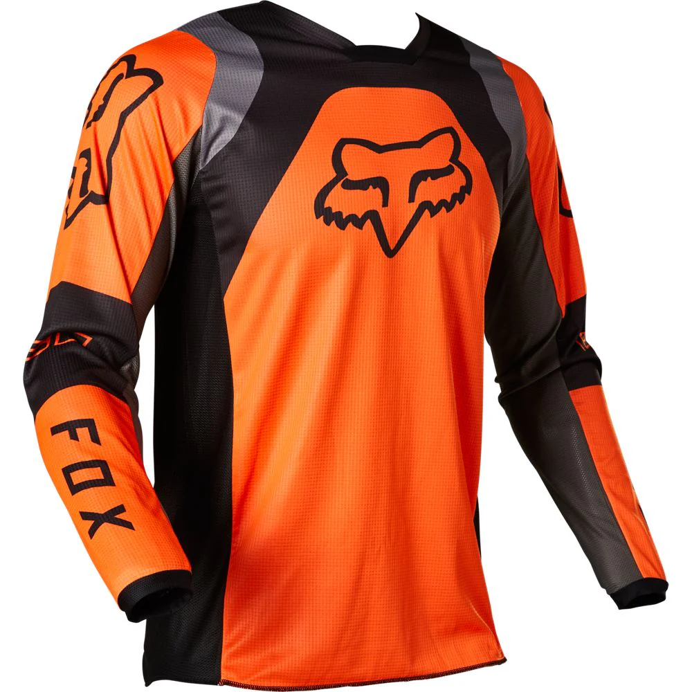 FOX Polera Moto 180 Lux Naranjo