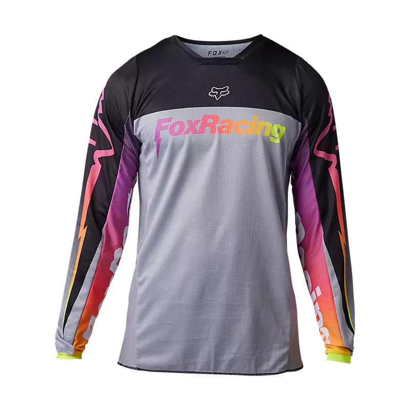 FOX Polera Moto 180 Statk Gris
