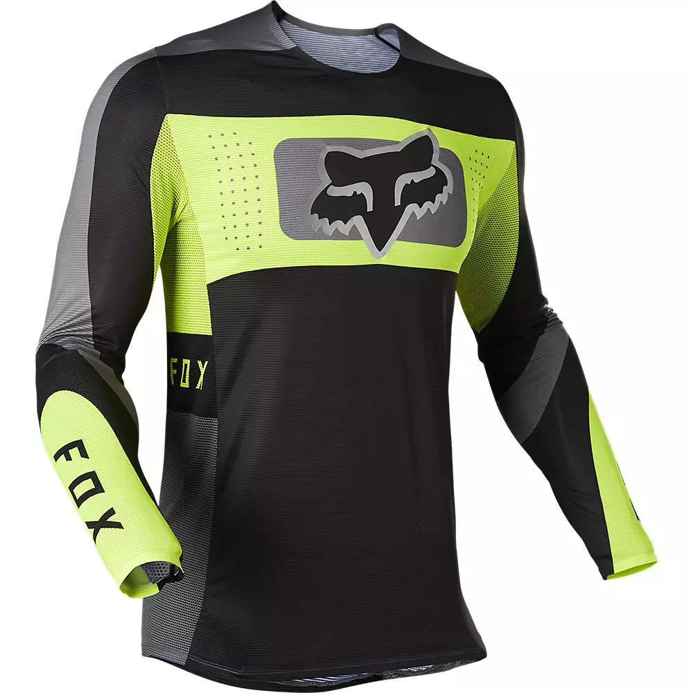 FOX Polera Moto Flexair Mirer Amarillo - Image 3