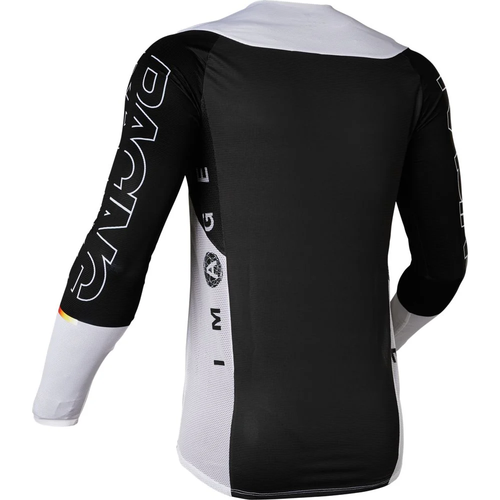 FOX Polera Moto Flexair Relm Negro/Blanco - Image 3