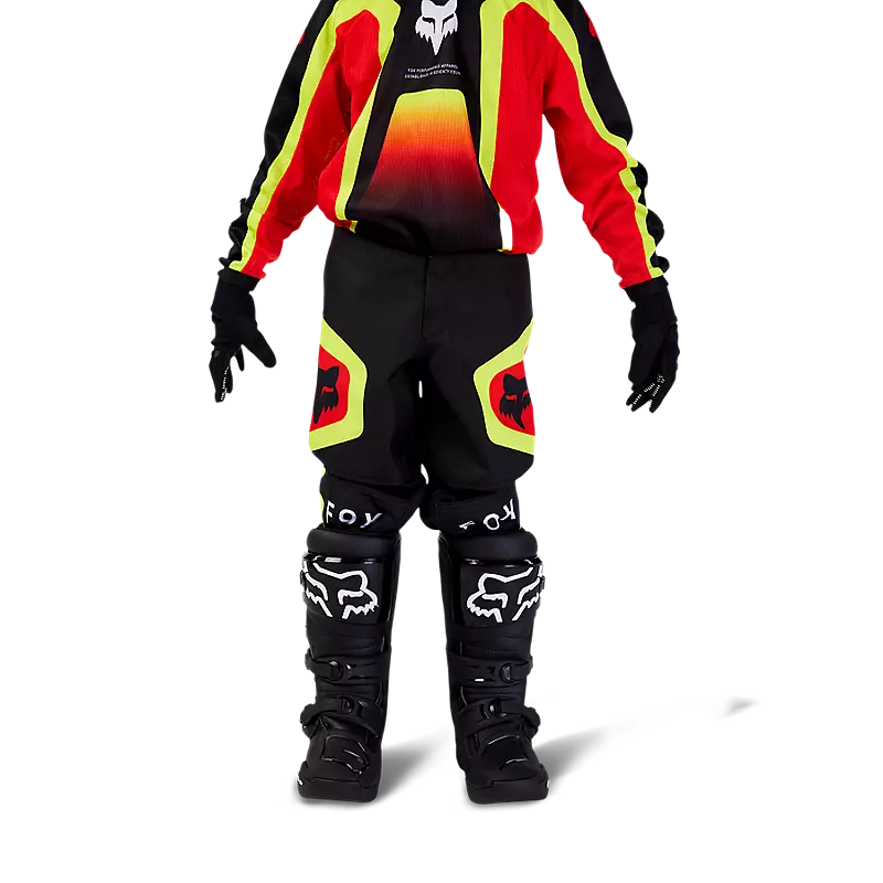 FOX Polera Moto Infantil 180 Ballast Negro/Rojo - Image 3