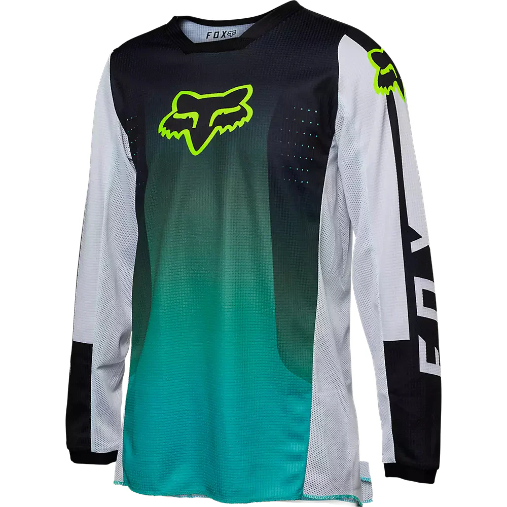 FOX Polera Moto Infantil 180 Leed Celeste - Image 3