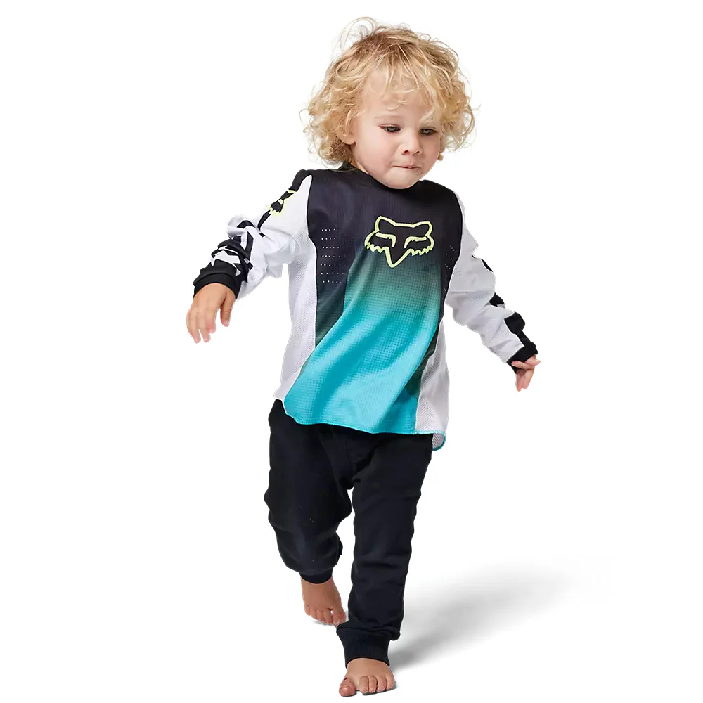 FOX Polera Moto Infantil 180 Leed Celeste - Image 4