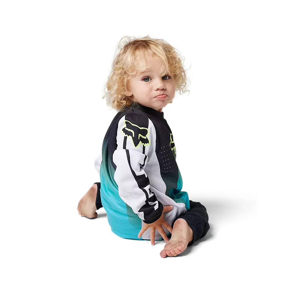 FOX Polera Moto Infantil 180 Leed Celeste - Image 5
