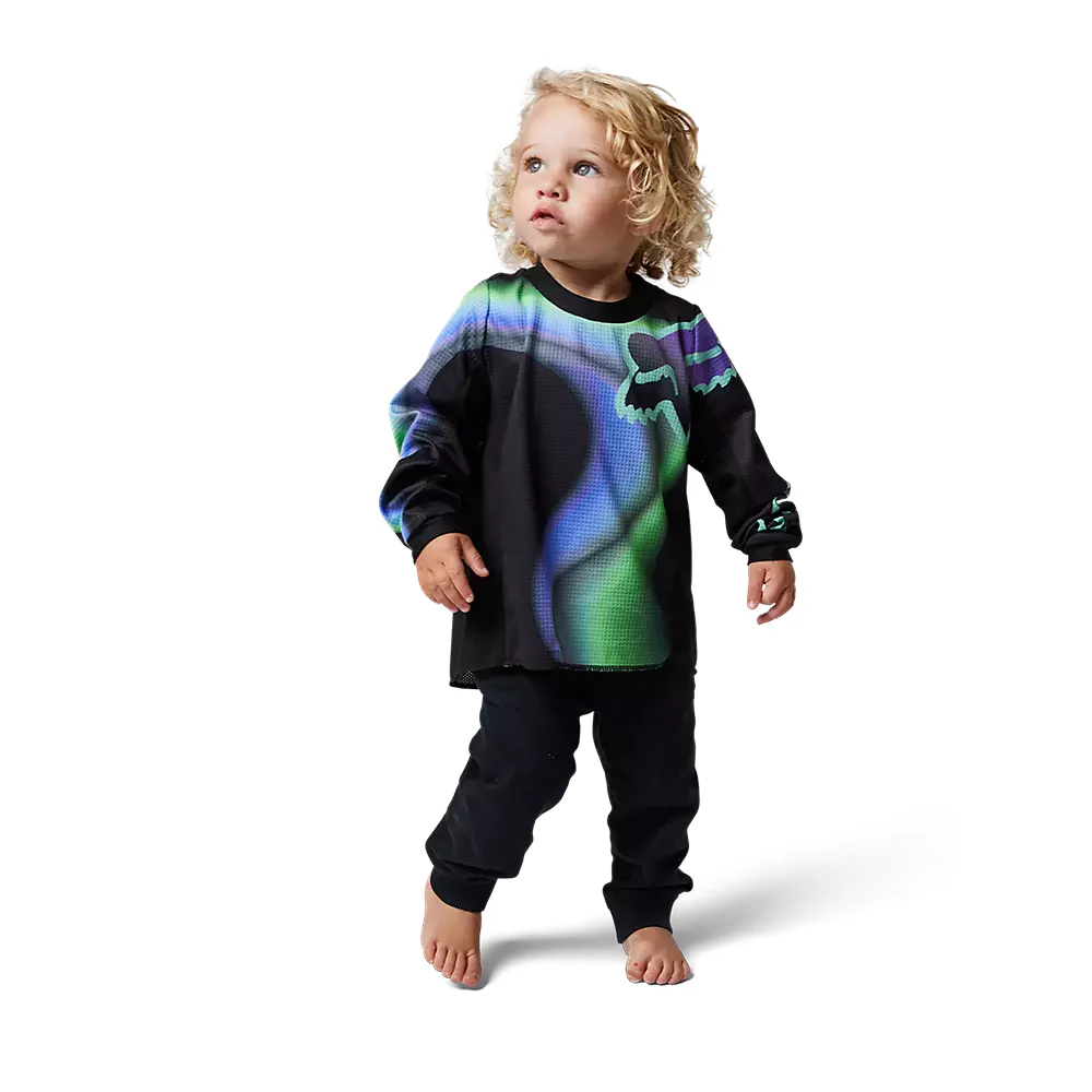 FOX Polera Moto Infantil 180 Toxsyk Negro - Image 4