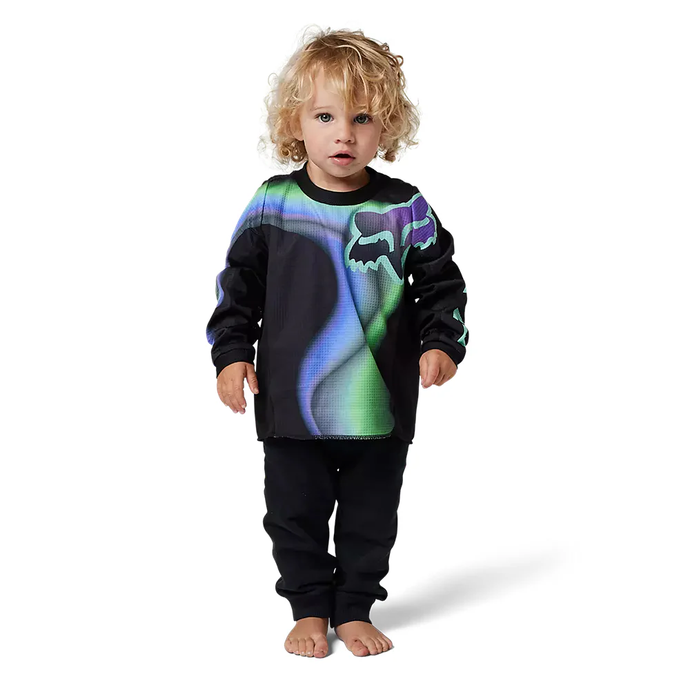 FOX Polera Moto Infantil 180 Toxsyk Negro - Image 6