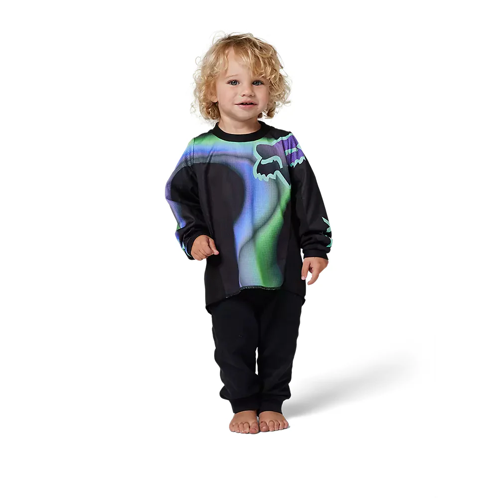 FOX Polera Moto Infantil 180 Toxsyk Negro - Image 8