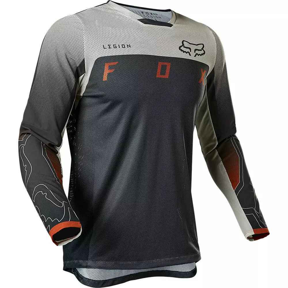 FOX Polera Moto Legion Air Scanz Gris