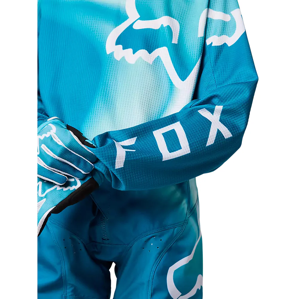 FOX Polera Moto Niña 180 Toxsyk Celeste - Image 4