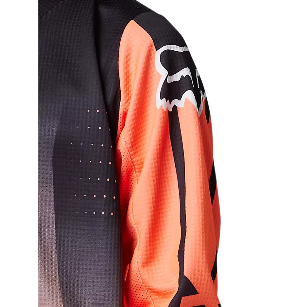 FOX Polera Moto Niño 180 Leed Naranjo/Negro - Image 5