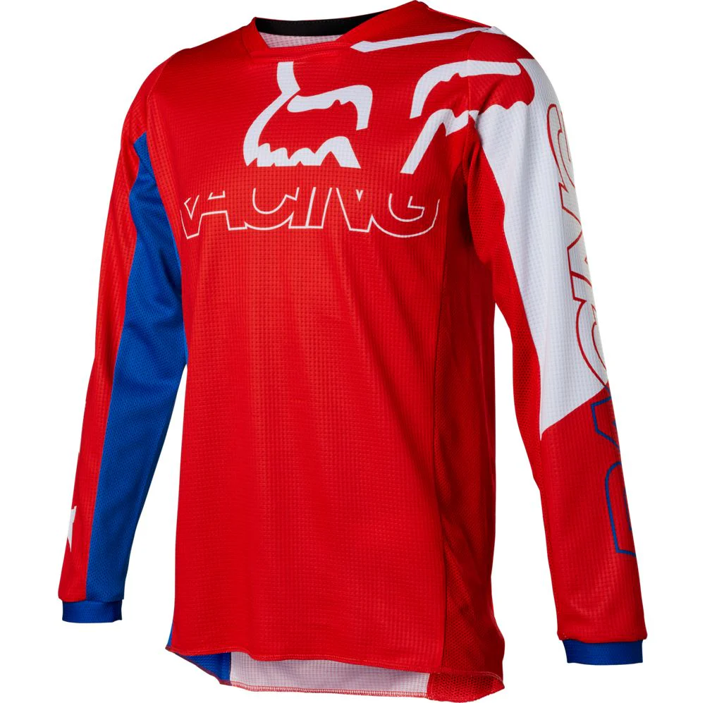 FOX Polera Moto Niño 180 Skew Rojo - Image 2