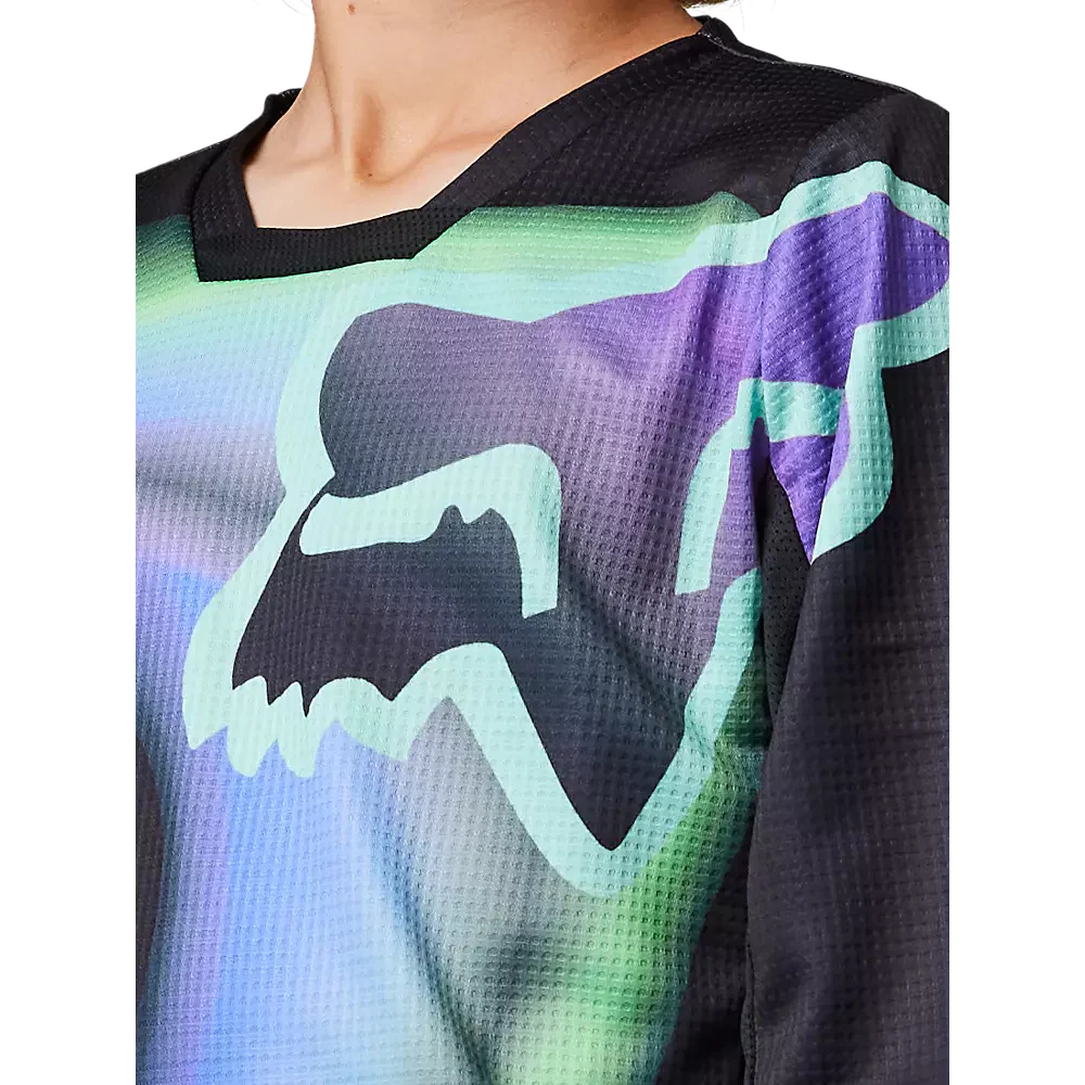 FOX Polera Moto Niño 180 Toxsyk Negro - Image 4