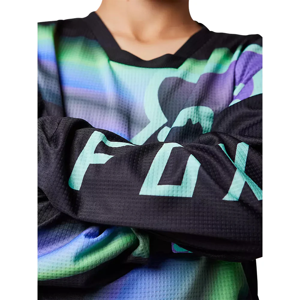 FOX Polera Moto Niño 180 Toxsyk Negro - Image 5
