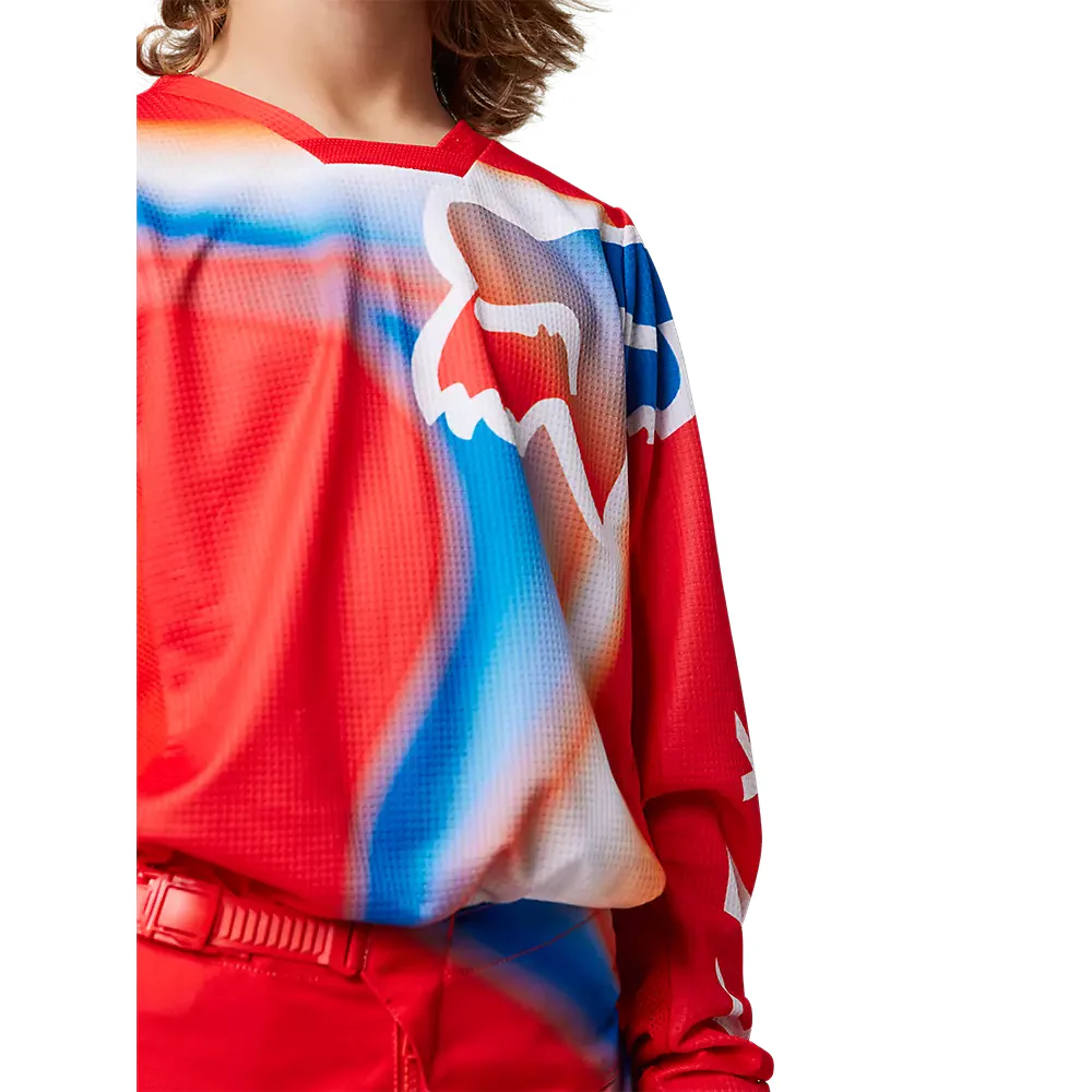 FOX Polera Moto Niño 180 Toxsyk Rojo - Image 4