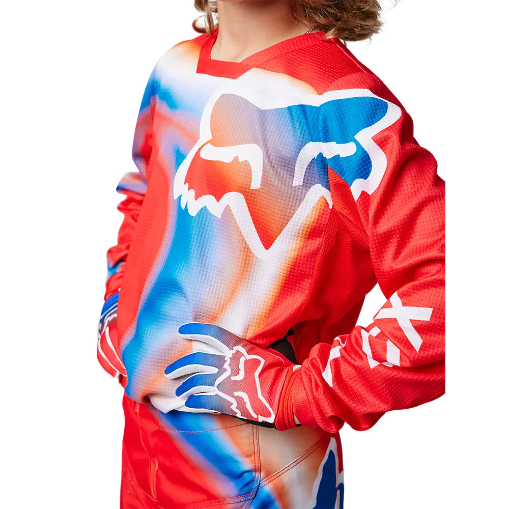 FOX Polera Moto Niño 180 Toxsyk Rojo - Image 6