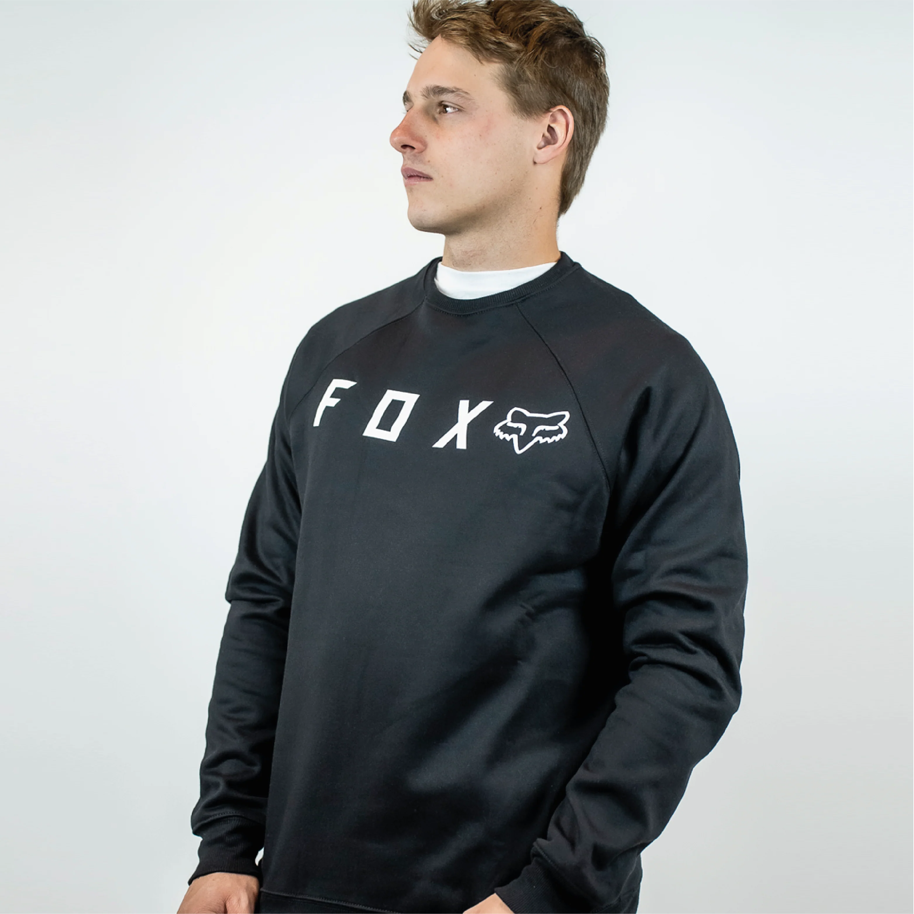 FOX Poleron Lifestyle Absolute Crewneck Negro - Image 2