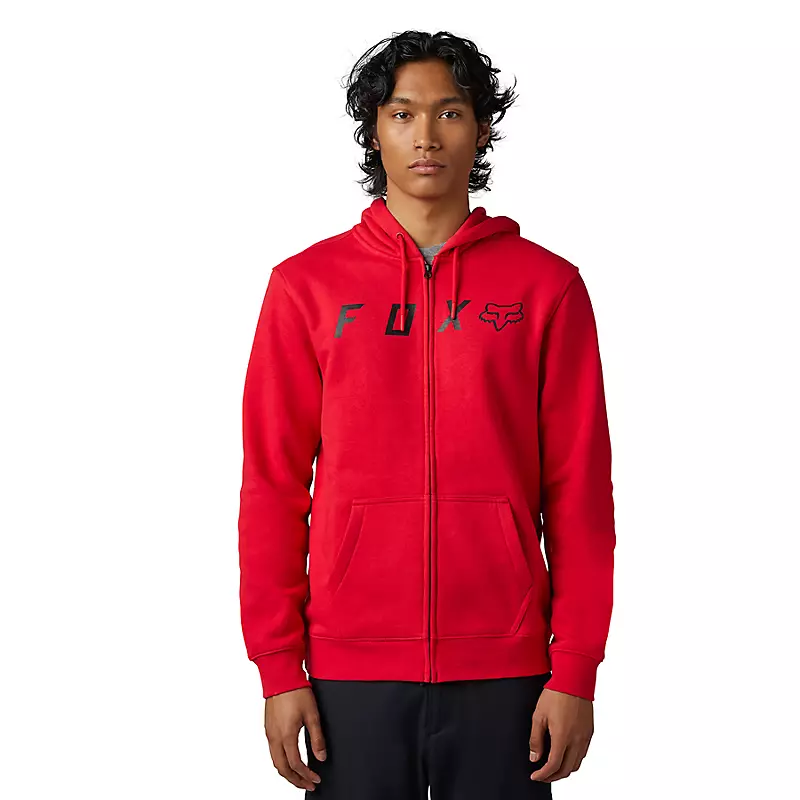 FOX Poleron Lifestyle Absolute Zip Rojo