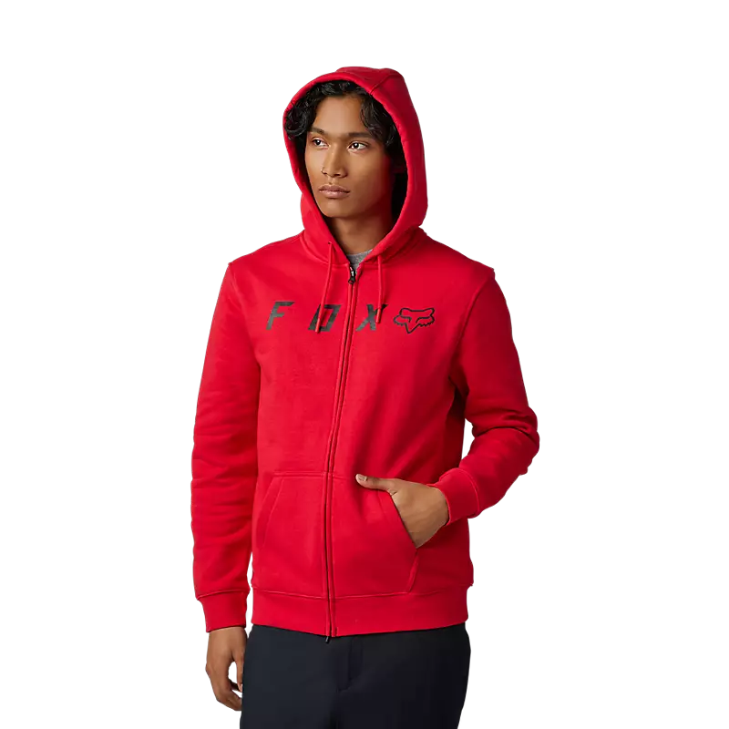 FOX Poleron Lifestyle Absolute Zip Rojo - Image 2