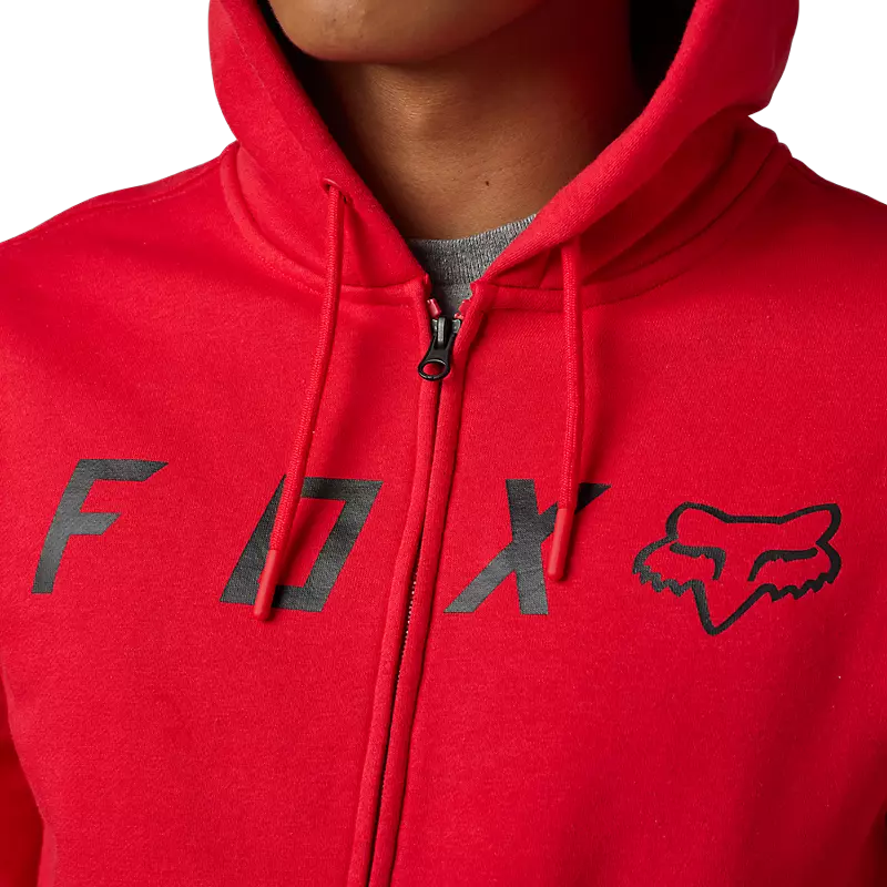 FOX Poleron Lifestyle Absolute Zip Rojo - Image 4