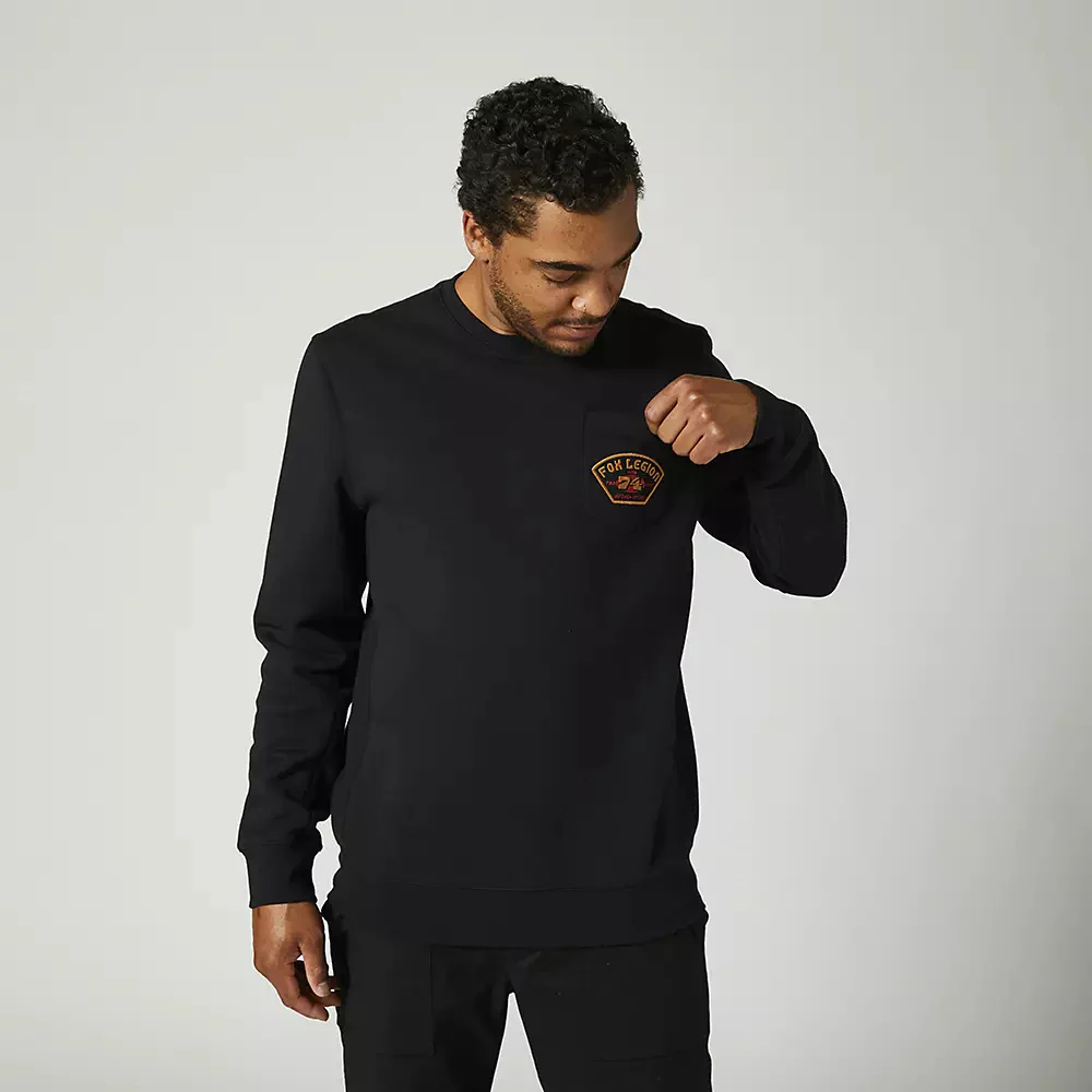 FOX Poleron Lifestyle At Bay Crew Negro - Image 3
