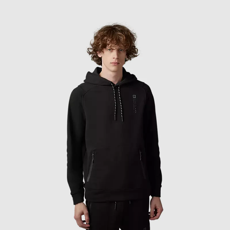 FOX Poleron Lifestyle Base Over DWR con Capucha Negro