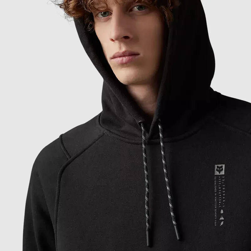 FOX Poleron Lifestyle Base Over DWR con Capucha Negro - Image 2