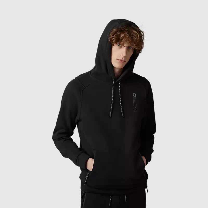 FOX Poleron Lifestyle Base Over DWR con Capucha Negro - Image 4