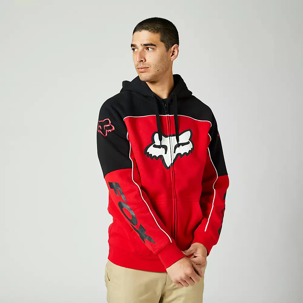 FOX Poleron Lifestyle DVIDE Rojo - Image 3