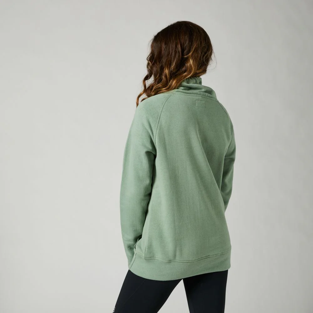 FOX Poleron Lifestyle Mujer Clean Up Verde - Image 2