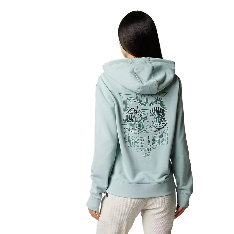 FOX Poleron Lifestyle Mujer Torrero Gris - Image 2