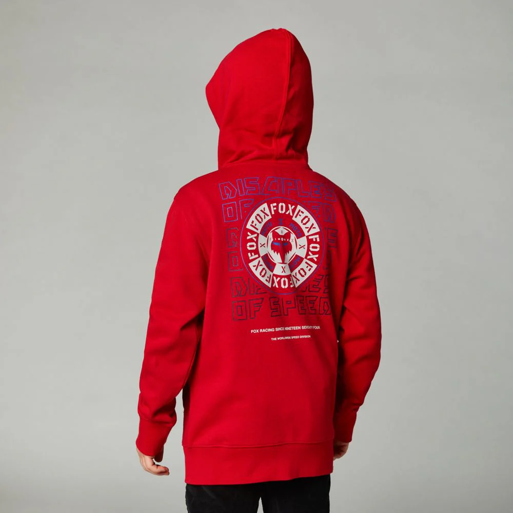FOX Poleron Lifestyle Niño Nobyl Rojo - Image 2