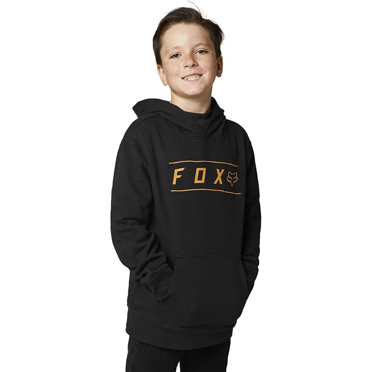 FOX Poleron Lifestyle Niño Pinnacle Pullover Hoodie Negro