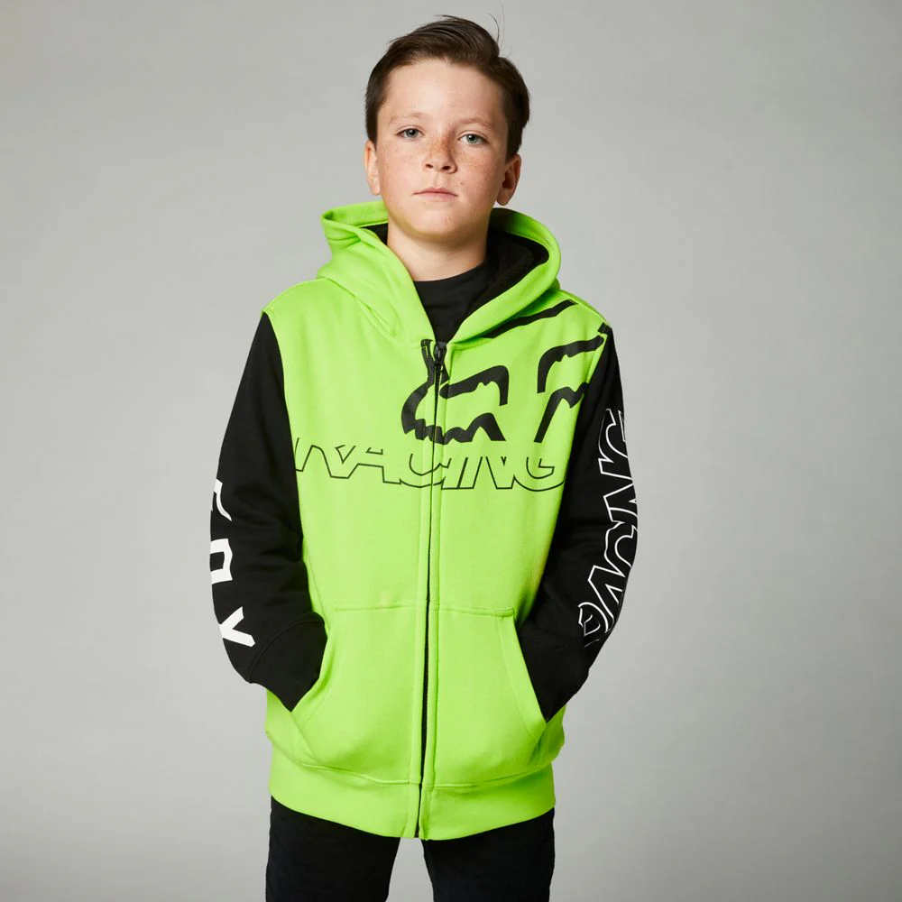 FOX Poleron Lifestyle Niño Skew Sherpa Amarillo - Image 3