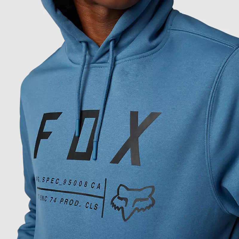 FOX Poleron Lifestyle Non Stop con Capucha Azul - Image 4