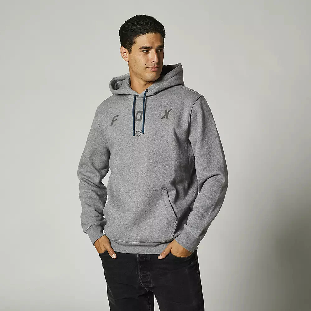FOX Poleron Lifestyle Paralax Pullover Gris - Image 3
