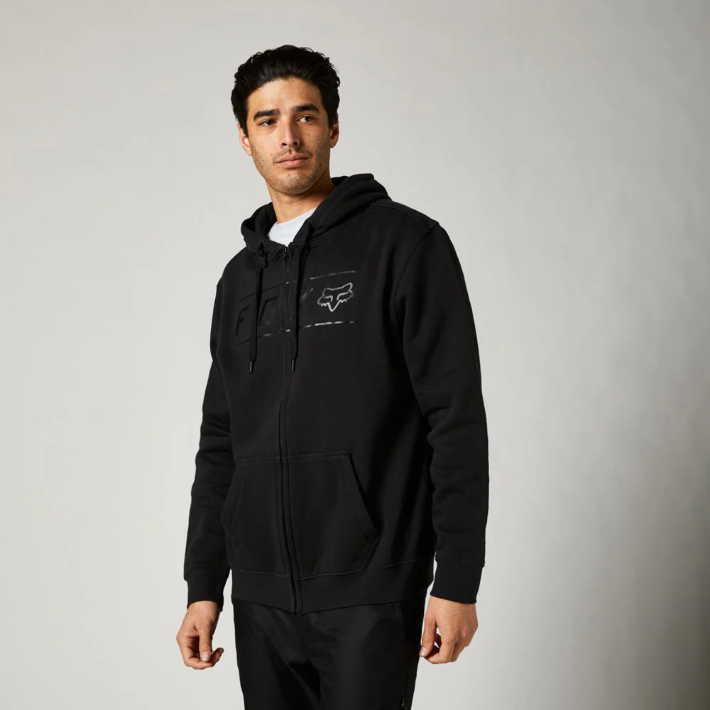 FOX Poleron Lifestyle Pinnacle Zip Negro/Negro