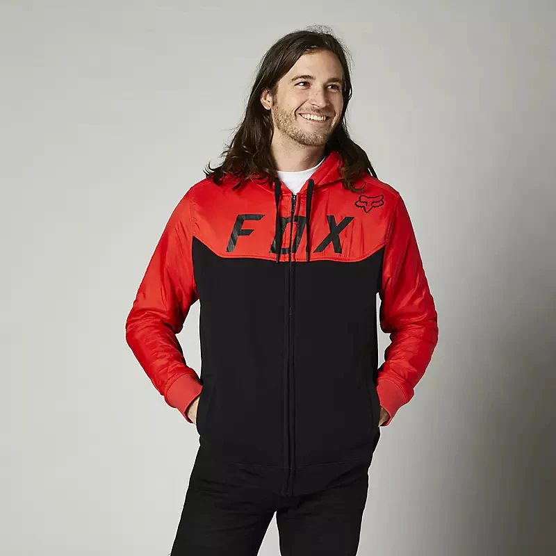 FOX Poleron Lifestyle Pivotal Rojo/Negro