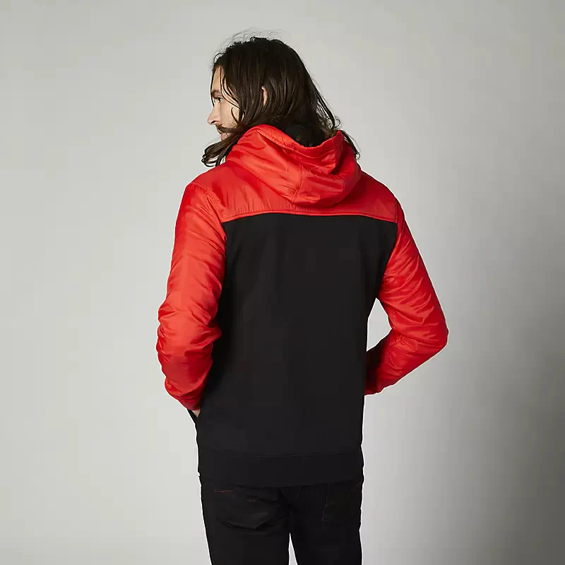 FOX Poleron Lifestyle Pivotal Rojo/Negro - Image 2