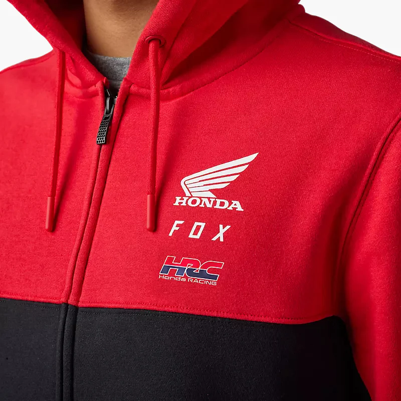 FOX Poleron Lifestyle X Honda Rojo - Image 2
