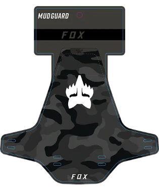 FOX Tapabarros Bicicleta Camo Negro