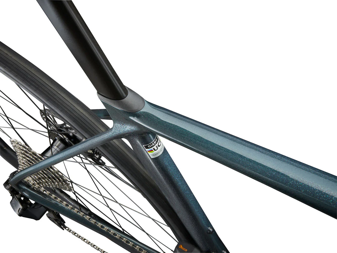 Bicicleta Ruta Giant TCR Advanced 1 KOM Asphalt Green | Preventa Mayo 2026 - Image 4