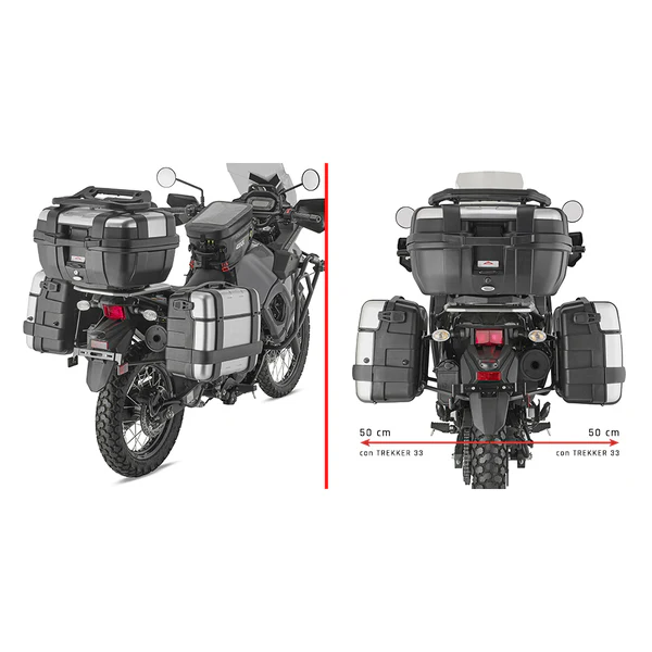 Givi Anclaje Lateral Monokey KLR 650/KLR 650 S (23-24)