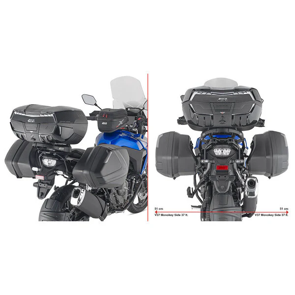 Givi Anclaje Lateral MONOKEY V-Strom 800DE (23-24)/ 800SE (23-24)