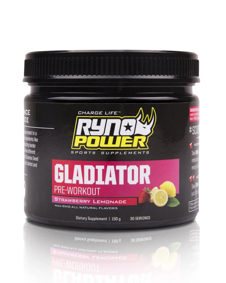 Gladiator Pre Workout (30 Serv) Ryno Power