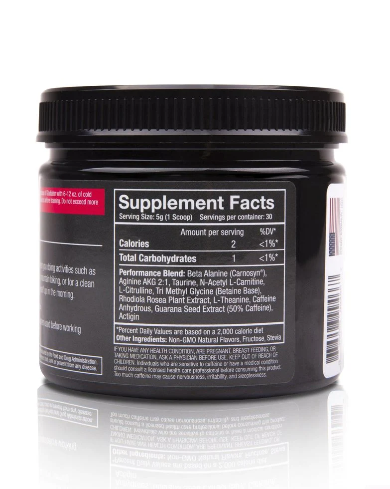 Gladiator Pre Workout (30 Serv) Ryno Power - Image 5
